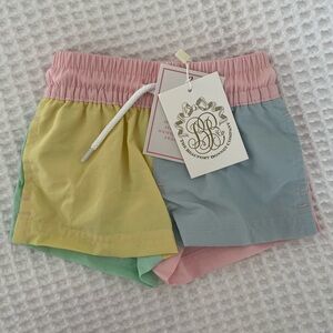 New With Tags - the Beaufort Bonnet Company - Country Club Colorblock Trunk -6m